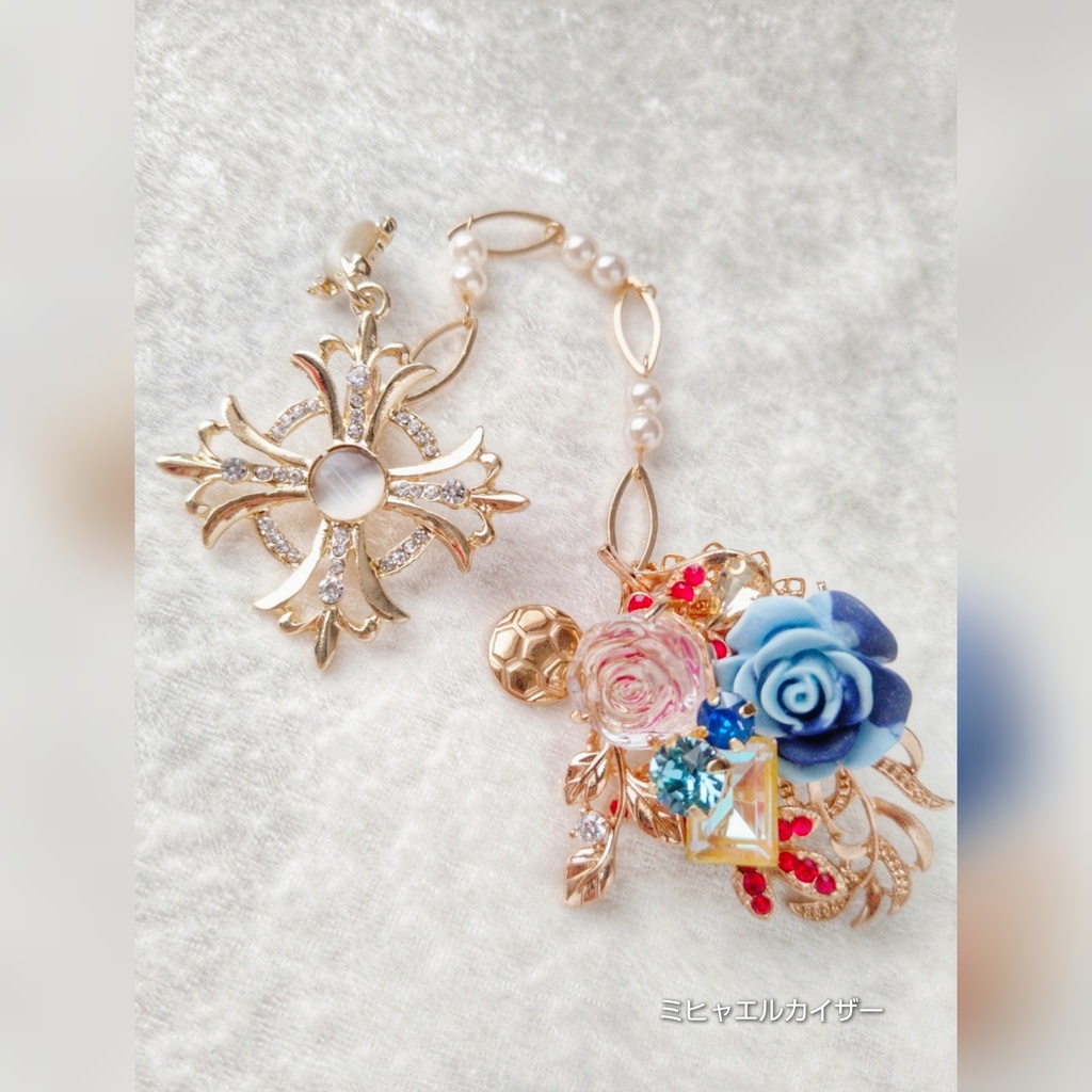 8/27頒布予定 非公式 ブルーロック キャラクターモチーフ 和中華風ストールクリップ