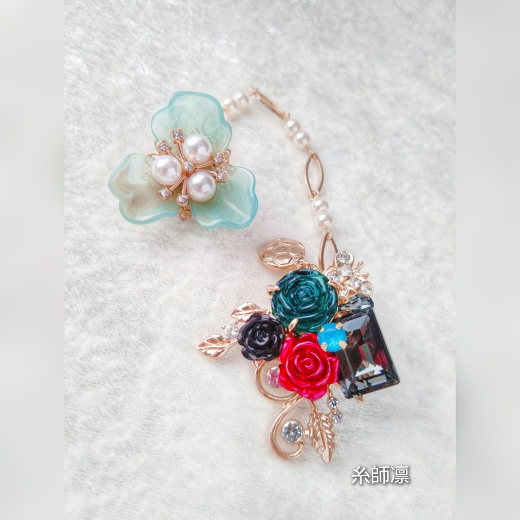 8/27頒布予定 非公式 ブルーロック キャラクターモチーフ 和中華風ストールクリップ