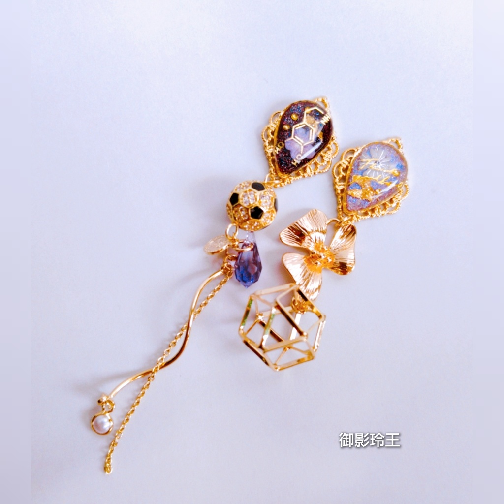 5/4 超青春エゴイズム頒布予定 非公式 ブルーロック キャラクター モチーフ イヤリングピアス