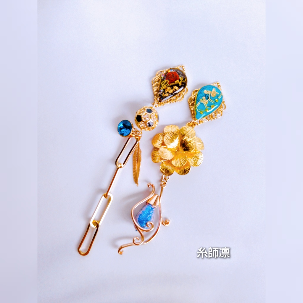 5/4 超青春エゴイズム頒布予定 非公式 ブルーロック キャラクター モチーフ イヤリングピアス