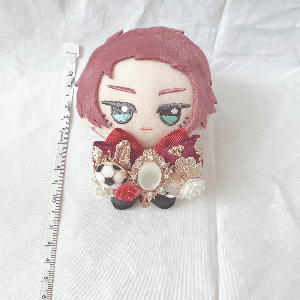 8/27青春エゴイズム頒布予定 非公式 ブルーロック ぬいぐるみ用 大正浪漫風リボンアクセサリー