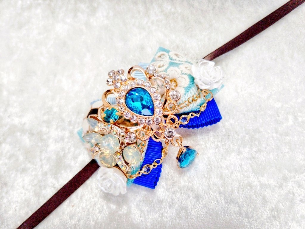 8/27青春エゴイズム頒布予定 非公式 ブルーロック ぬいぐるみ用 大正浪漫風リボンアクセサリー