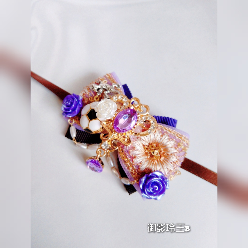 8/27青春エゴイズム頒布予定 非公式 ブルーロック ぬいぐるみ用 大正浪漫風リボンアクセサリー