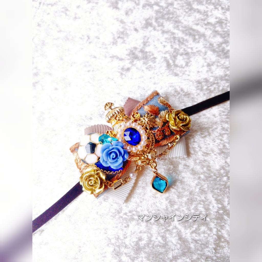 8/27青春エゴイズム頒布予定 非公式 ブルーロック ぬいぐるみ用 大正浪漫風リボンアクセサリー