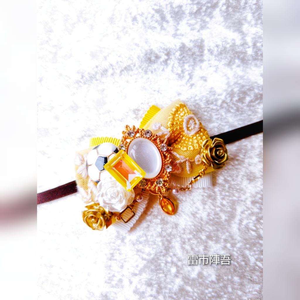 8/27青春エゴイズム頒布予定 非公式 ブルーロック ぬいぐるみ用 大正浪漫風リボンアクセサリー