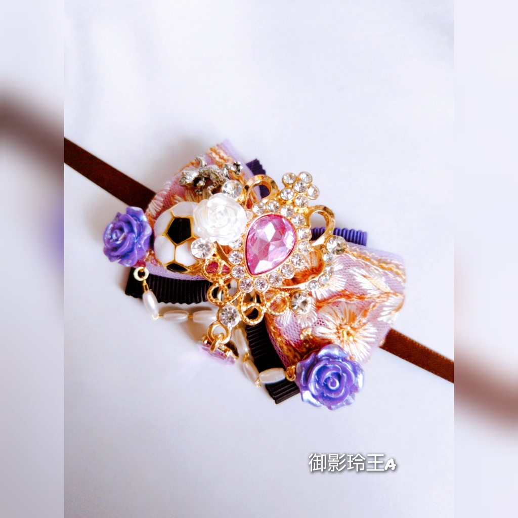 8/27青春エゴイズム頒布予定 非公式 ブルーロック ぬいぐるみ用 大正浪漫風リボンアクセサリー