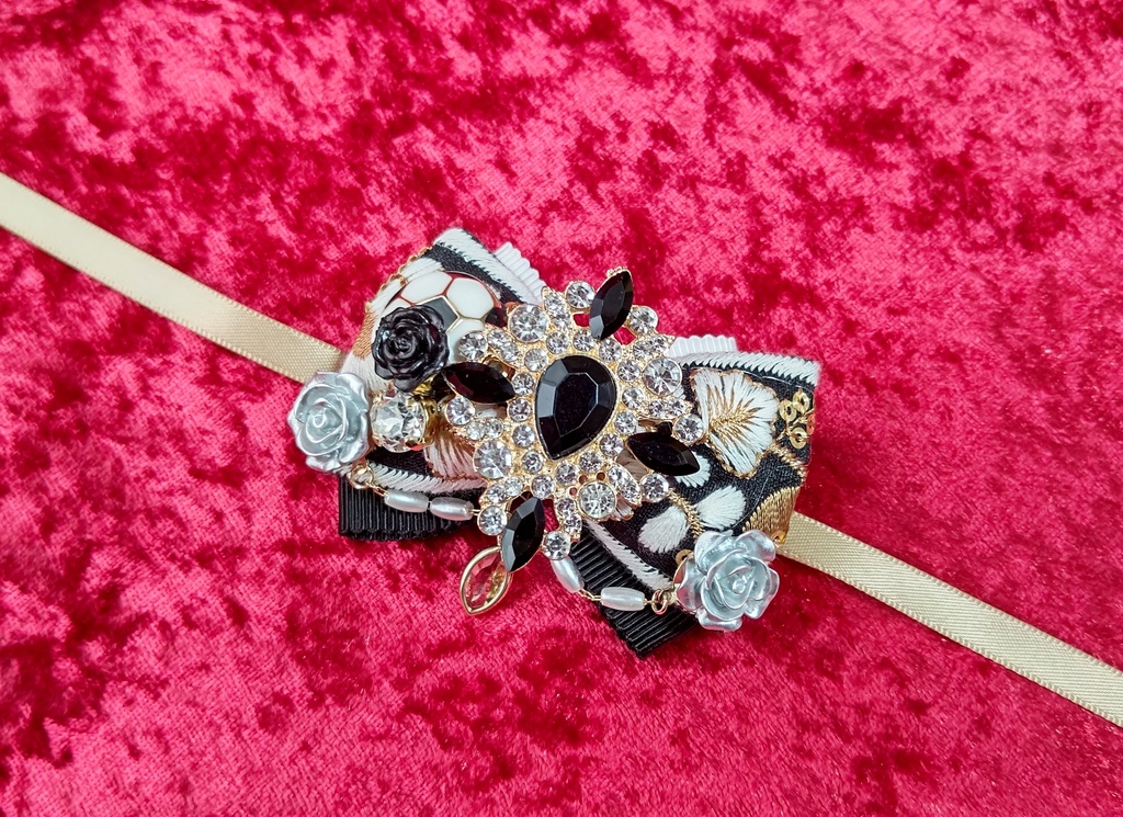 8/27青春エゴイズム頒布予定 非公式 ブルーロック ぬいぐるみ用 大正浪漫風リボンアクセサリー