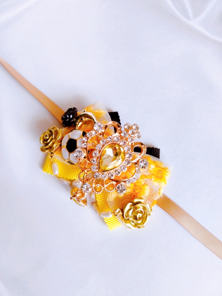 8/27青春エゴイズム頒布予定 非公式 ブルーロック ぬいぐるみ用 大正浪漫風リボンアクセサリー