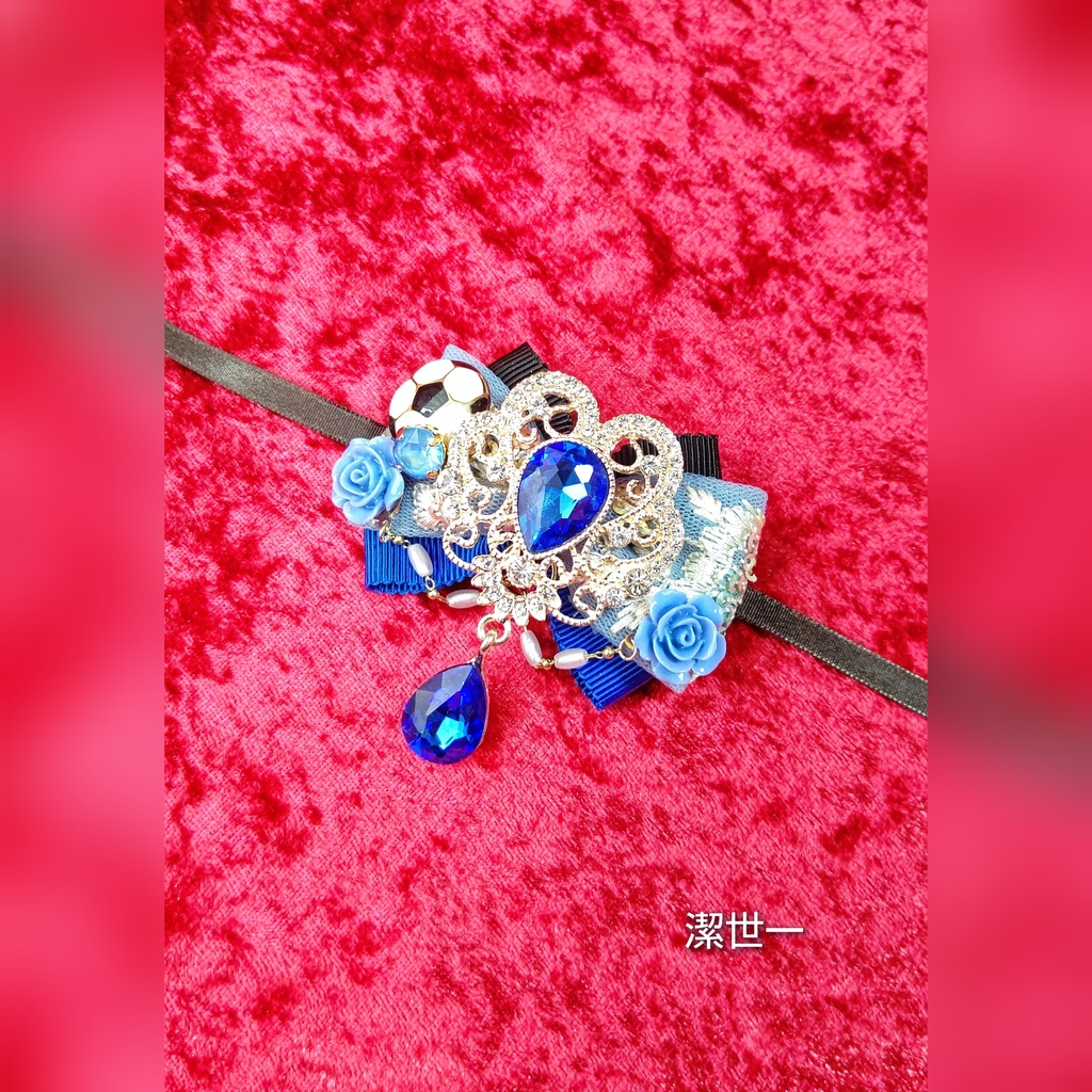 8/27青春エゴイズム頒布予定 非公式 ブルーロック ぬいぐるみ用 大正浪漫風リボンアクセサリー