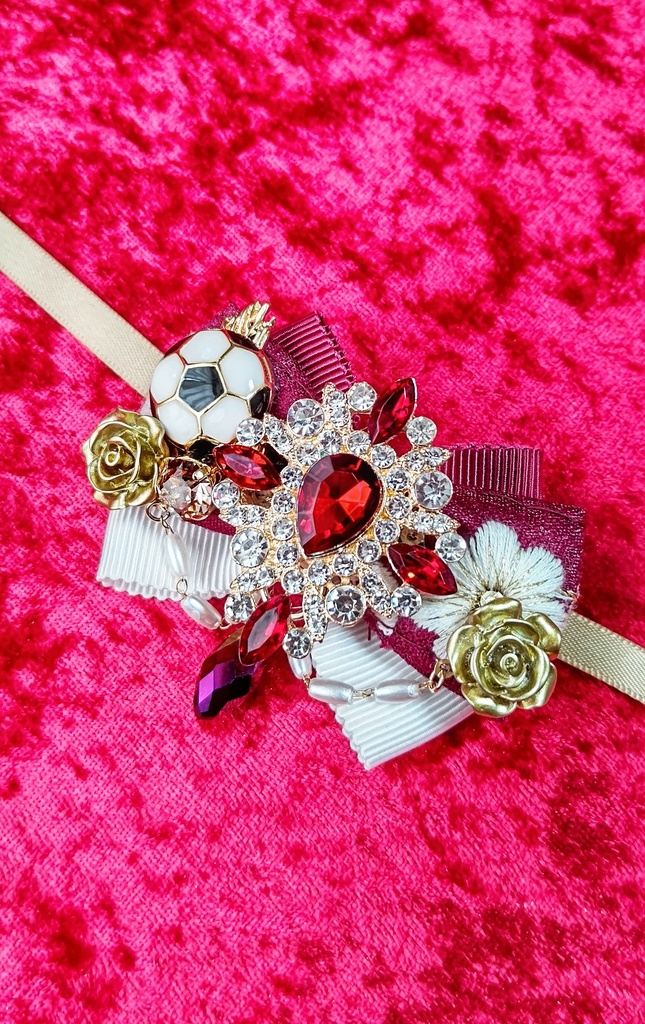 8/27青春エゴイズム頒布予定 非公式 ブルーロック ぬいぐるみ用 大正浪漫風リボンアクセサリー