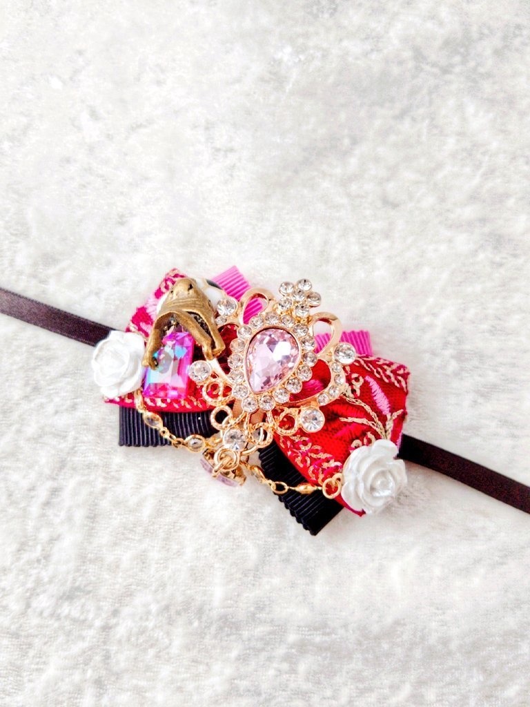 8/27青春エゴイズム頒布予定 非公式 ブルーロック ぬいぐるみ用 大正浪漫風リボンアクセサリー