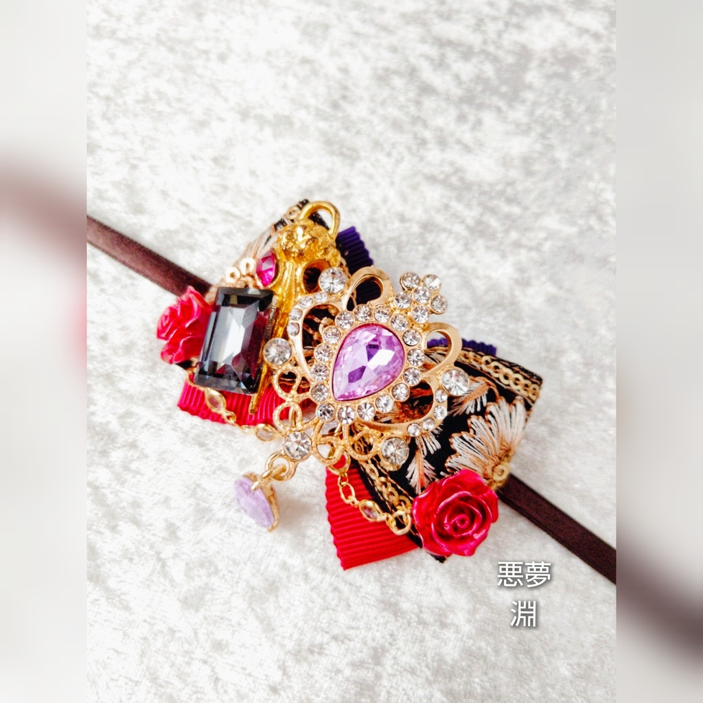 非公式 第五人格 キャラクターモチーフ ぬいぐるみ用 レトロ風リボンアクセサリー