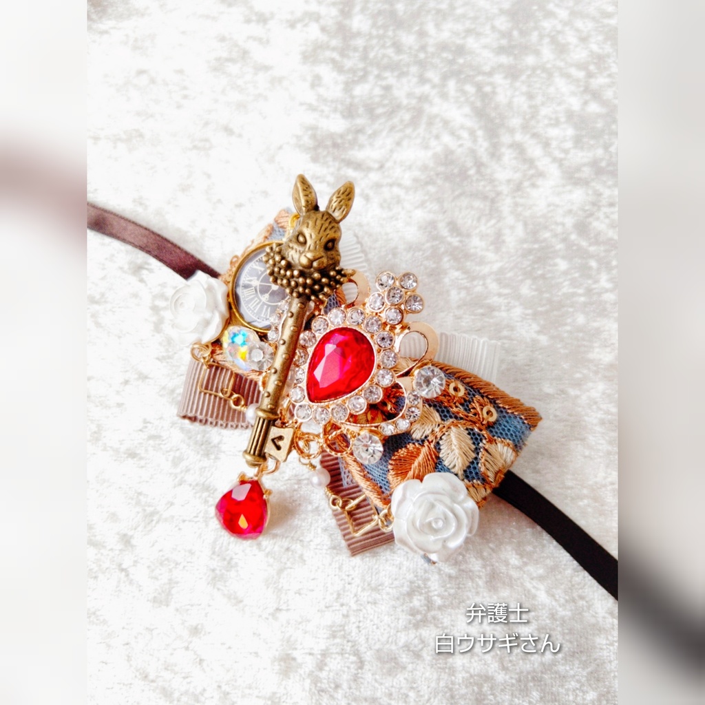 非公式 第五人格 キャラクターモチーフ ぬいぐるみ用 レトロ風リボンアクセサリー