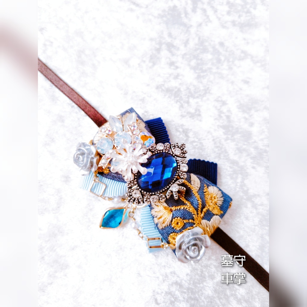 非公式 第五人格 キャラクターモチーフ ぬいぐるみ用 レトロ風リボンアクセサリー