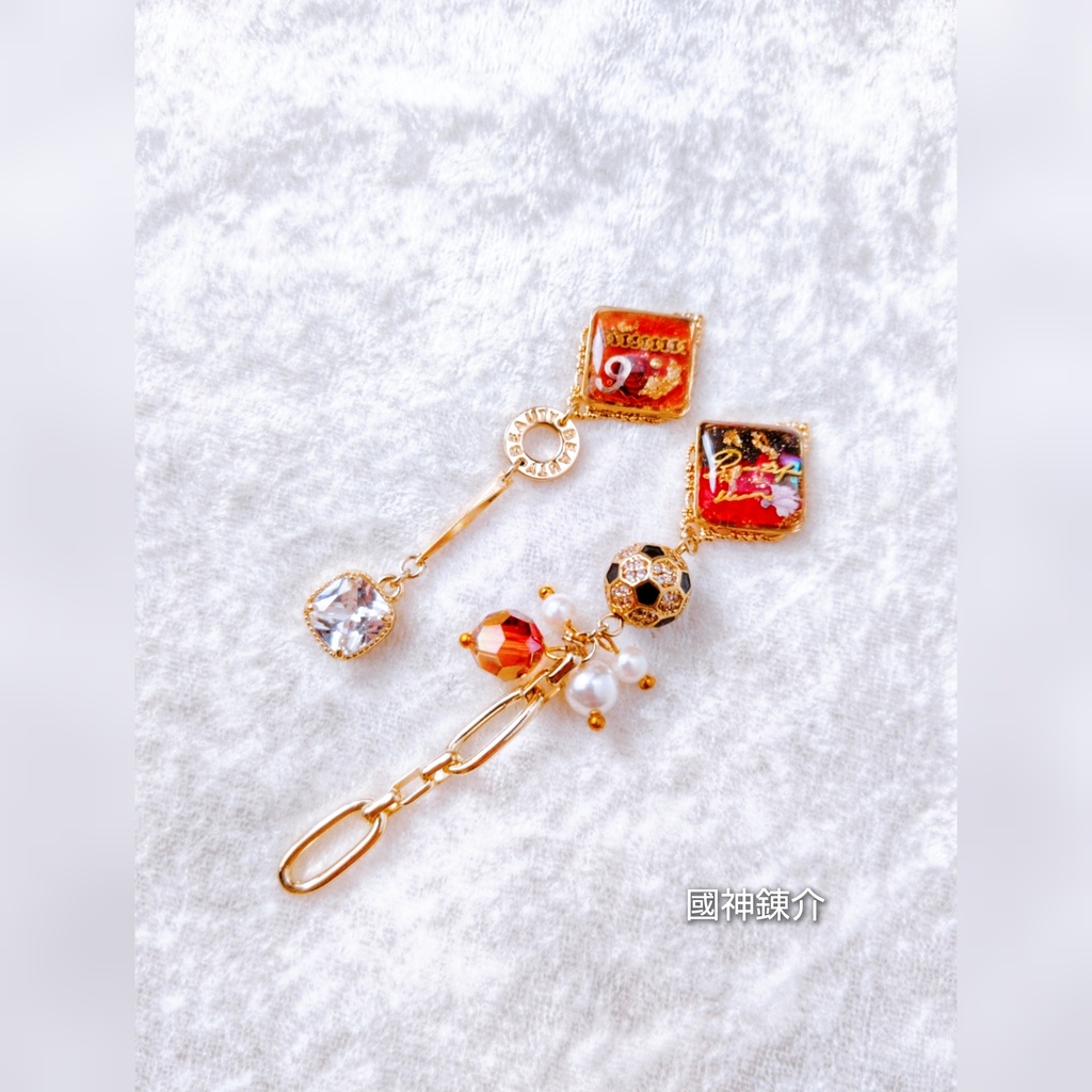 8/27 青春エゴイズム頒布 ブルーロック キャラクターモチーフ イヤリングピアス