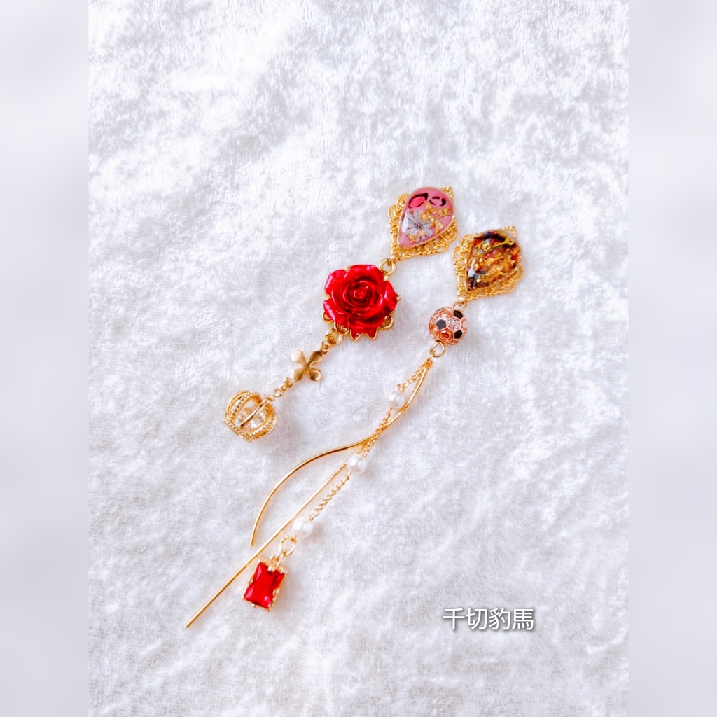 8/27 青春エゴイズム頒布 ブルーロック キャラクターモチーフ イヤリングピアス