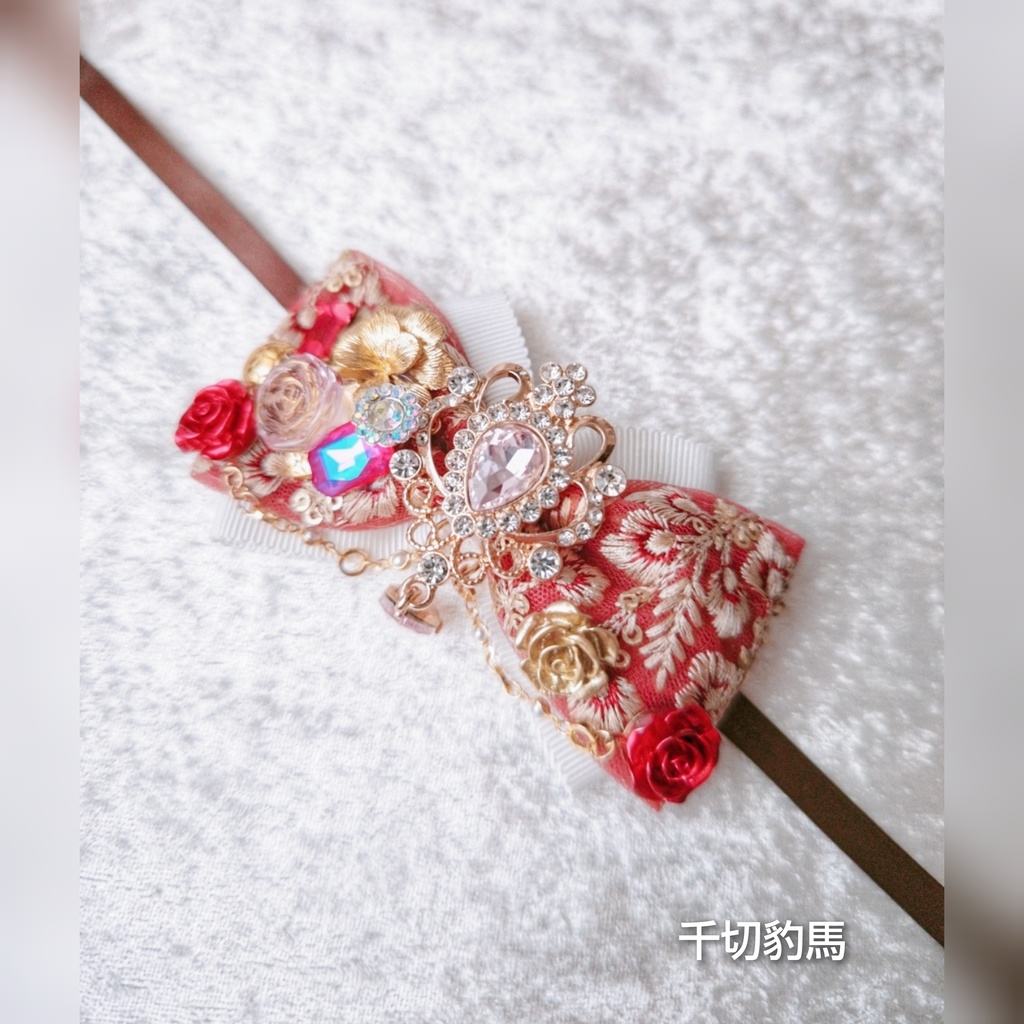 非公式 ブルーロック 原画展 大正浪漫風ぬいぐるみ用リボン 大きめサイズ