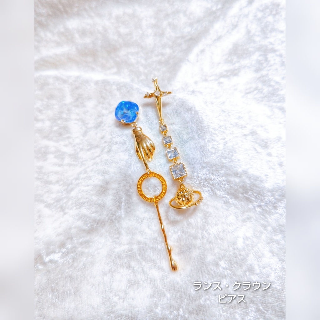 6/23 非公式 マッシュル MASHLE キャラクター モチーフ イヤリング/ピアス