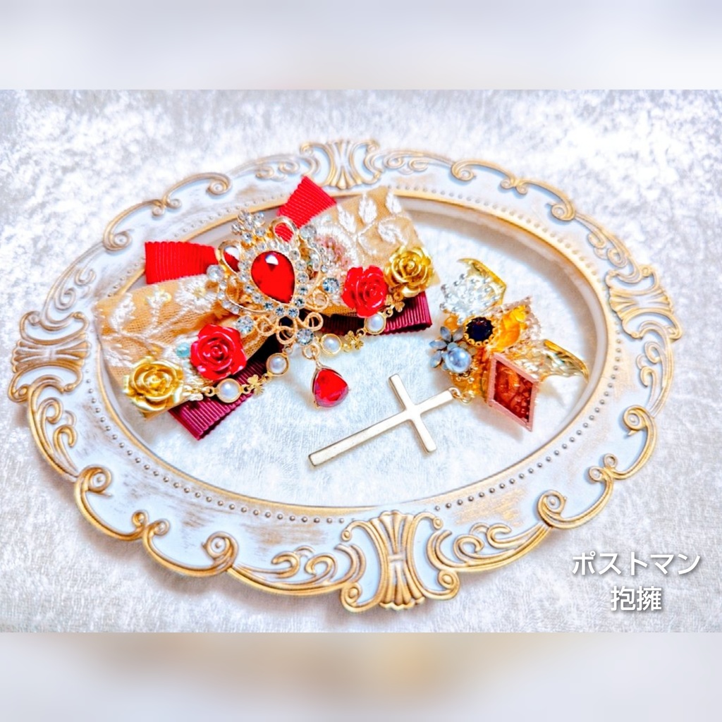 値下げ 非公式 第五人格 キャラクター リボンブローチ サバイバーver.