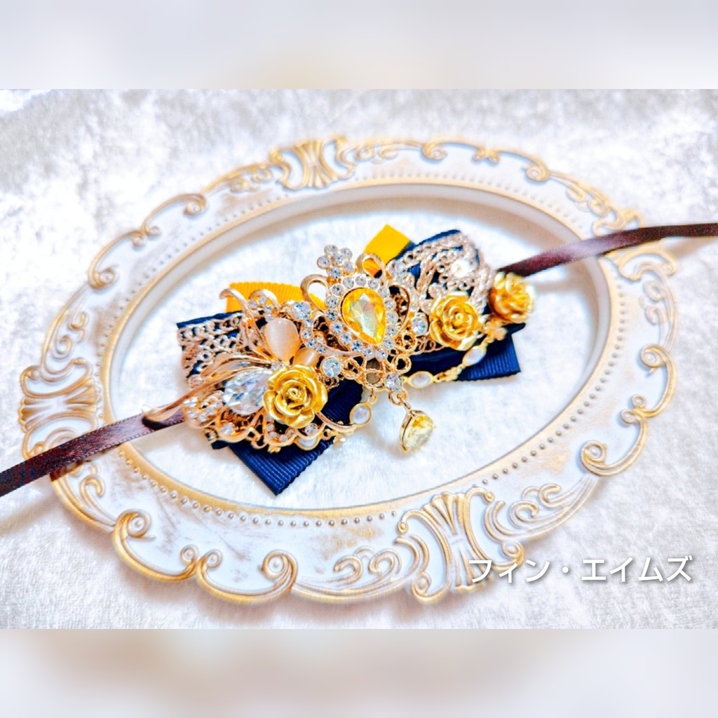 5月頒布予定 非公式 マッシュル MASHLE キャラクター モチーフ 大正浪漫風ぬいぐるみ用リボン アクセサリー