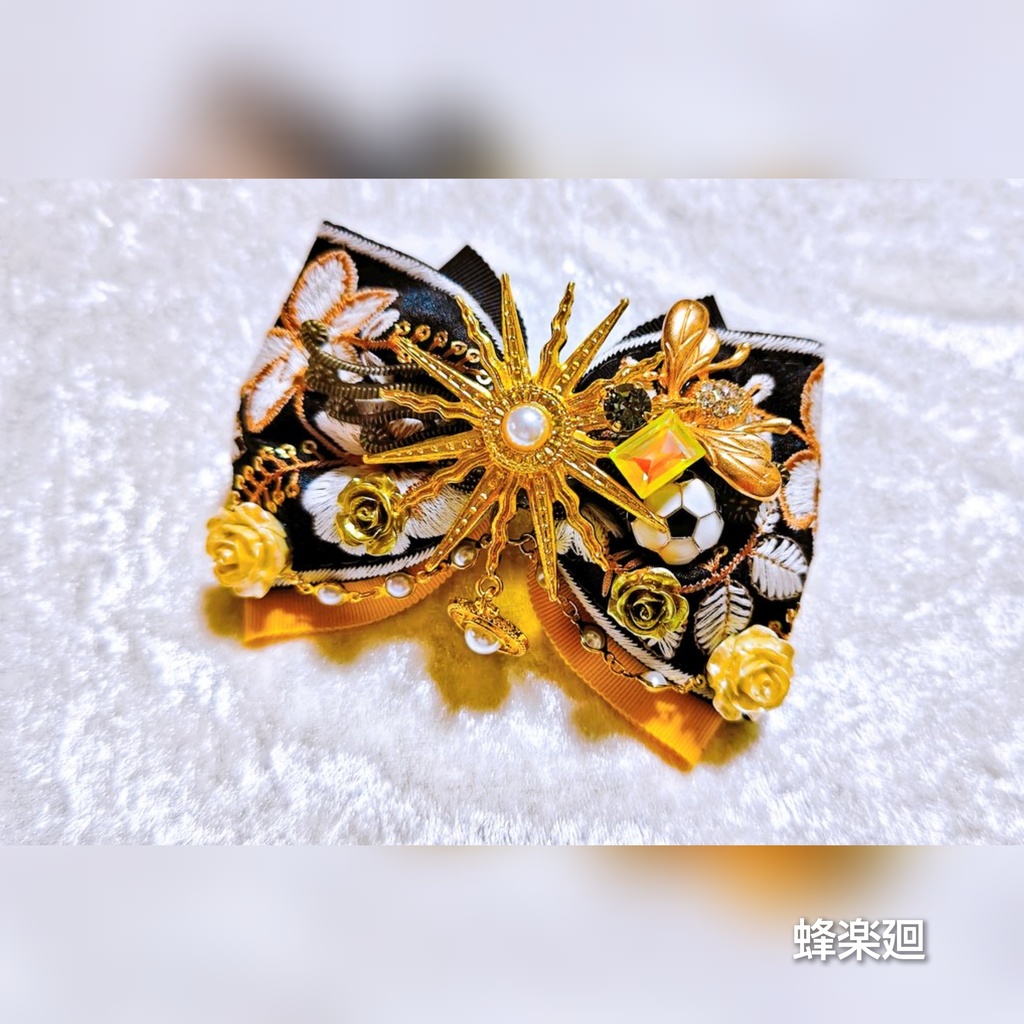 5/24 更新 ブルーロック キャラクター 大正浪漫風リボンバレッタ