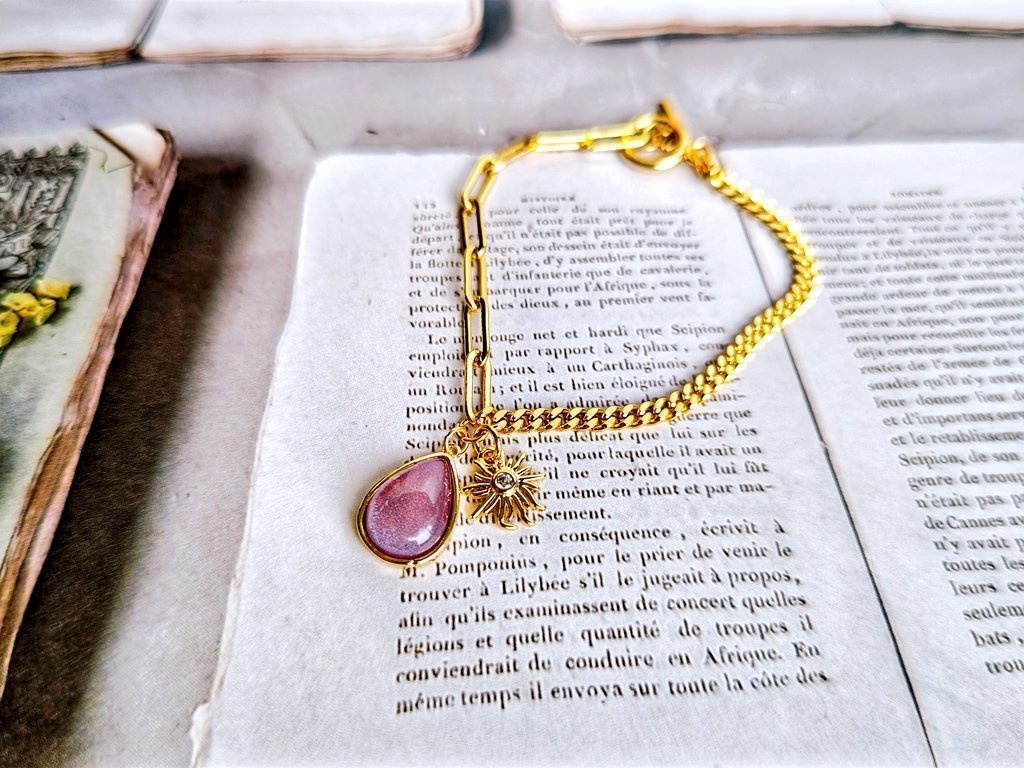 オリジナル ウォータードロップブレスレット