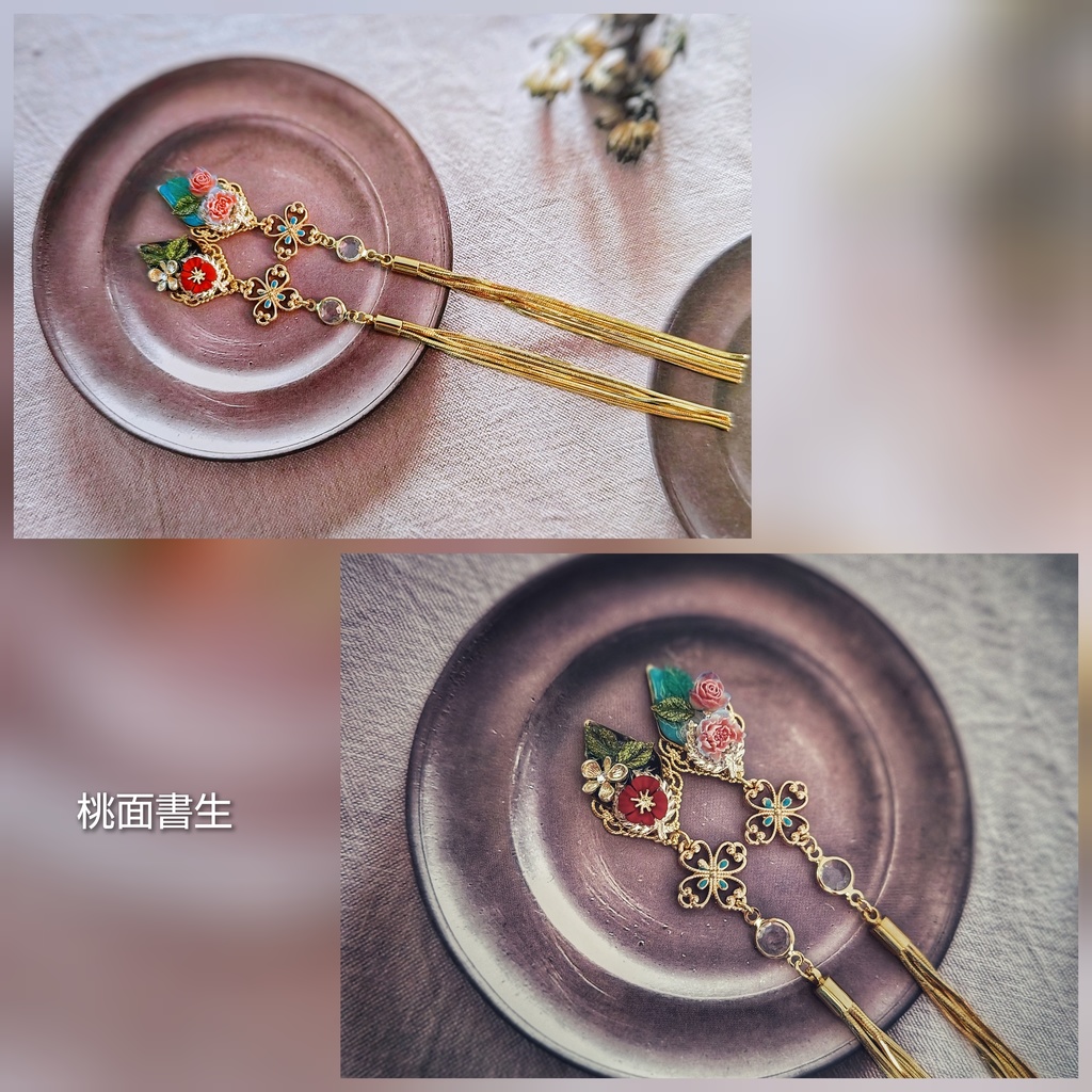 SALE始めました! 非公式 第五人格 白黒無常 タッセルイヤリング