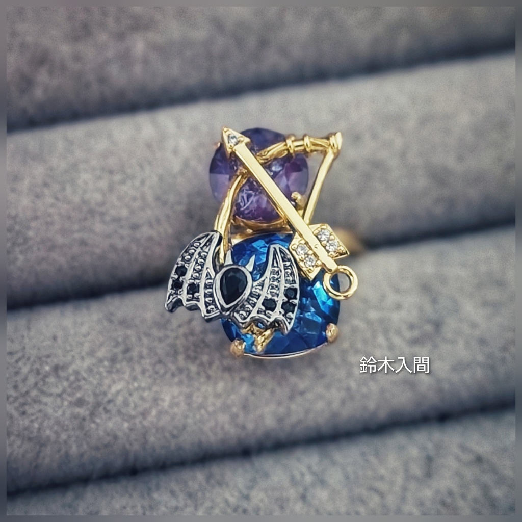 SALE始めました!! 非公式 魔入りました入間くん モチーフ リング