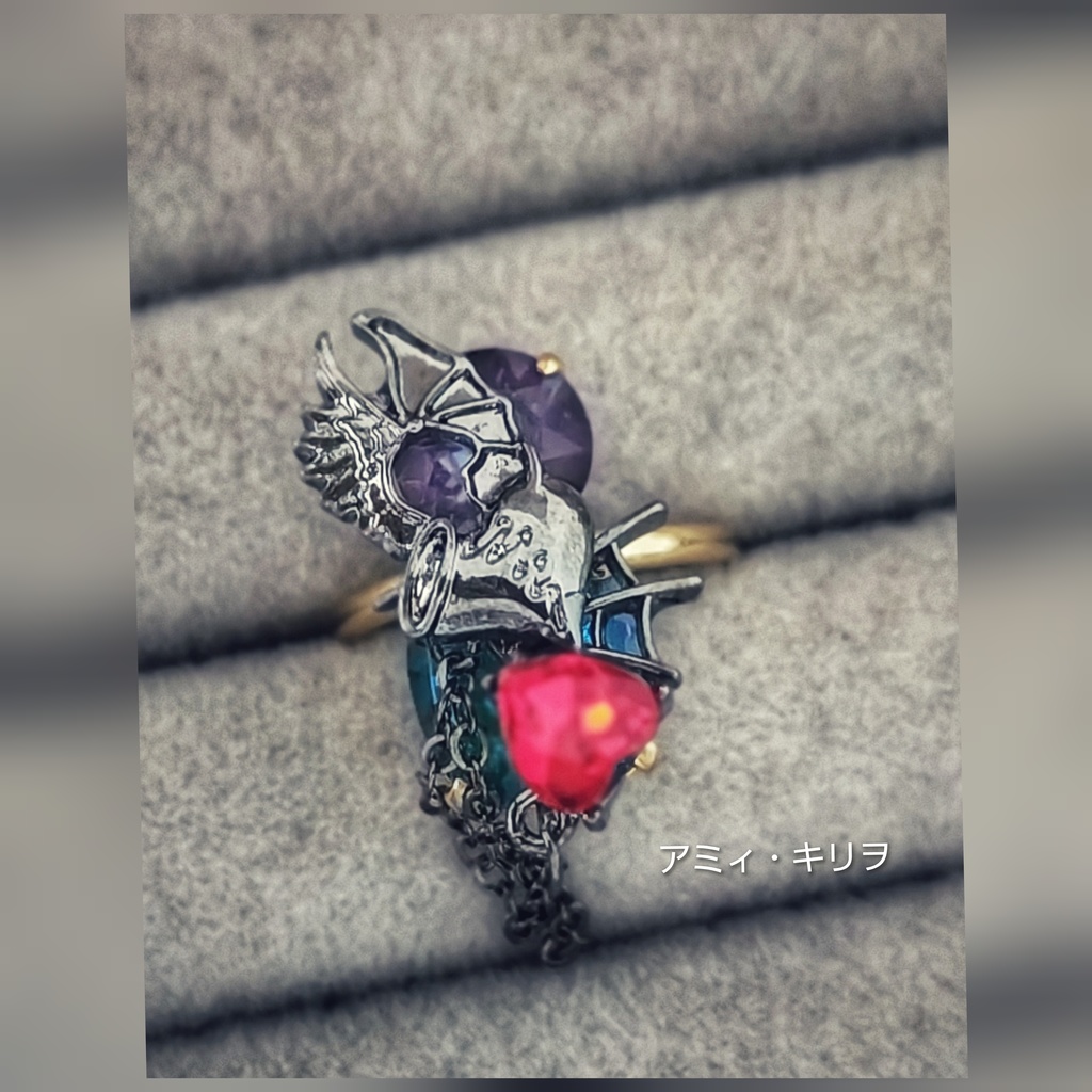 SALE始めました!! 非公式 魔入りました入間くん モチーフ リング