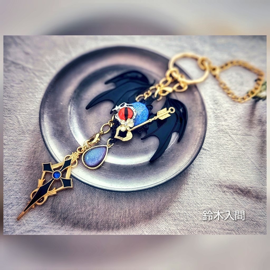 SALE始めました!! 非公式 魔入りました入間くん モチーフ バッグチャーム/キーホルダー