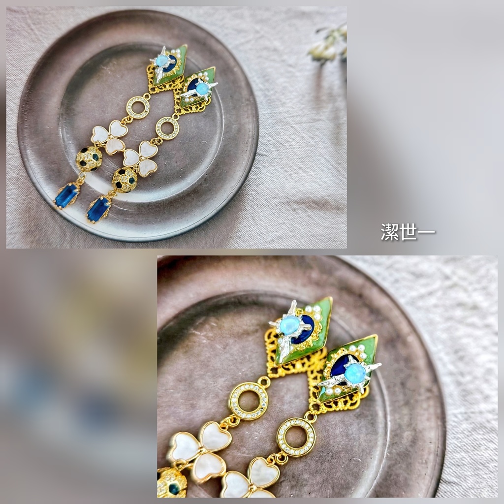 SALE始めました!! 月スパコミ頒布 非公式 ブルーロック キャラクター イヤリングピアス