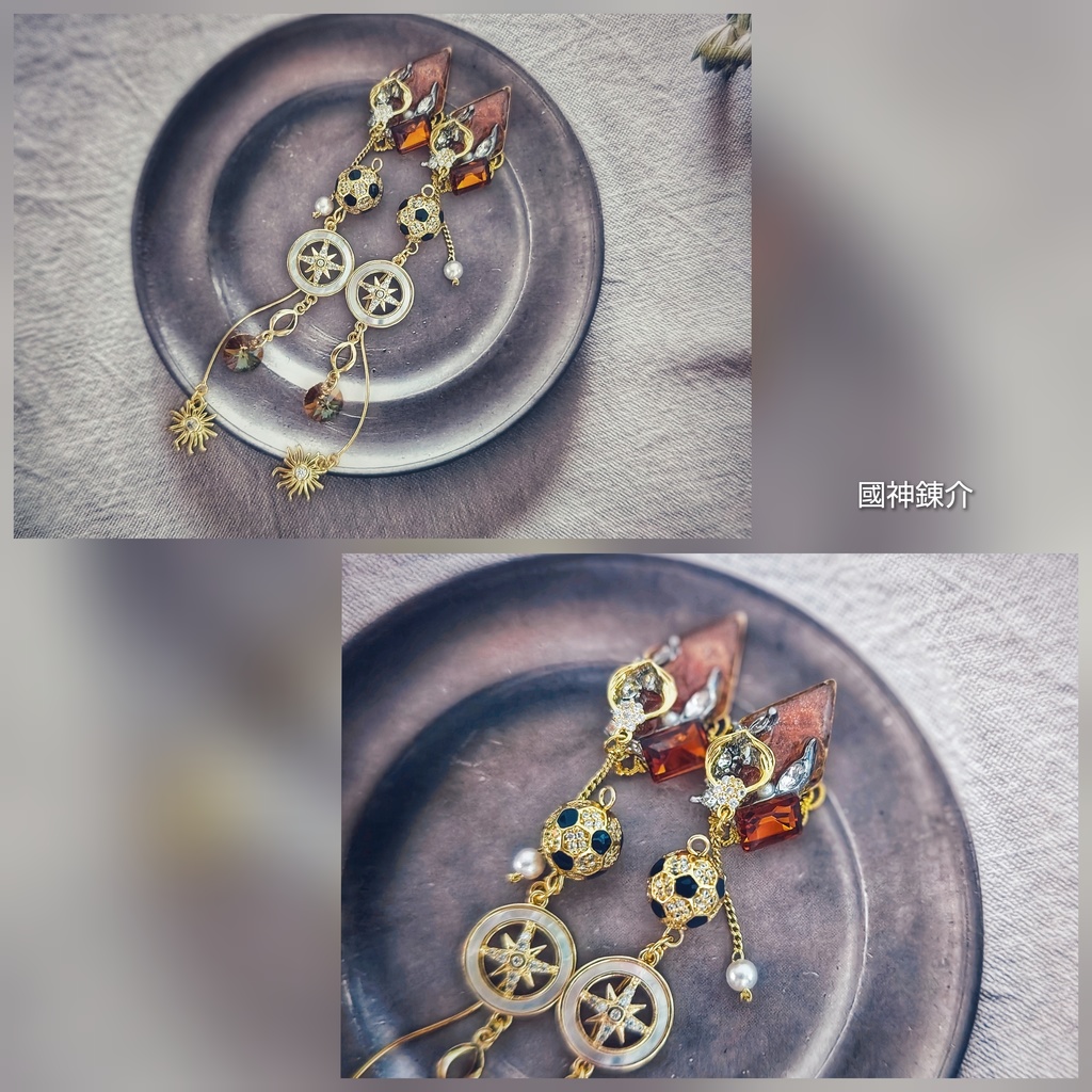 SALE始めました!! 月スパコミ頒布 非公式 ブルーロック キャラクター イヤリングピアス