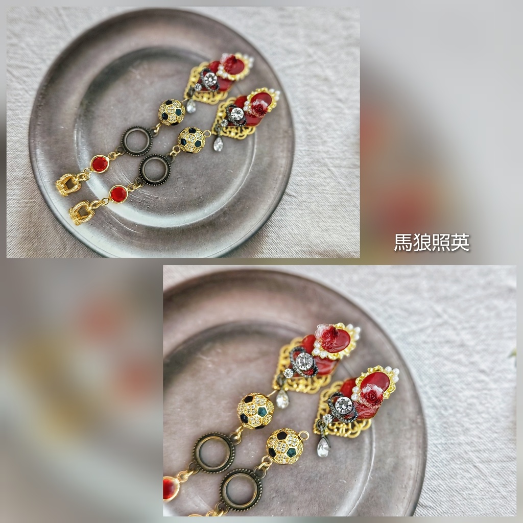 SALE始めました!! 月スパコミ頒布 非公式 ブルーロック キャラクター イヤリングピアス