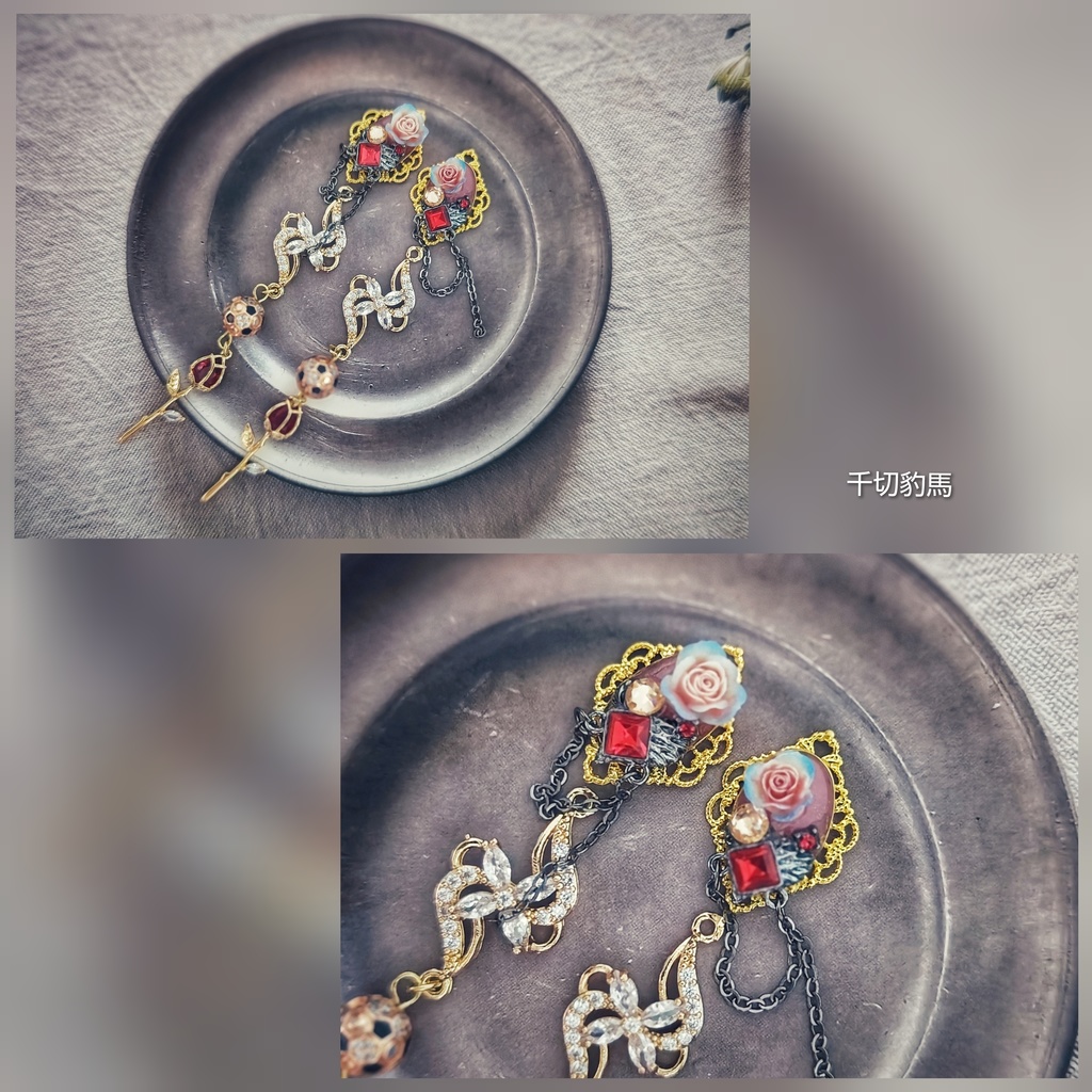 SALE始めました!! 月スパコミ頒布 非公式 ブルーロック キャラクター イヤリングピアス