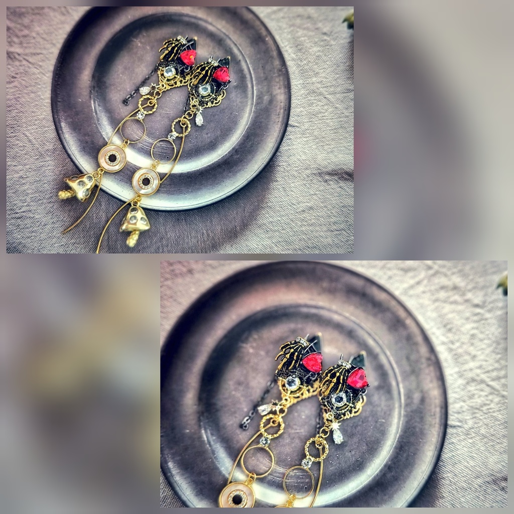 SALE始めました! 非公式 マッシュル キャラクター イヤリングピアス