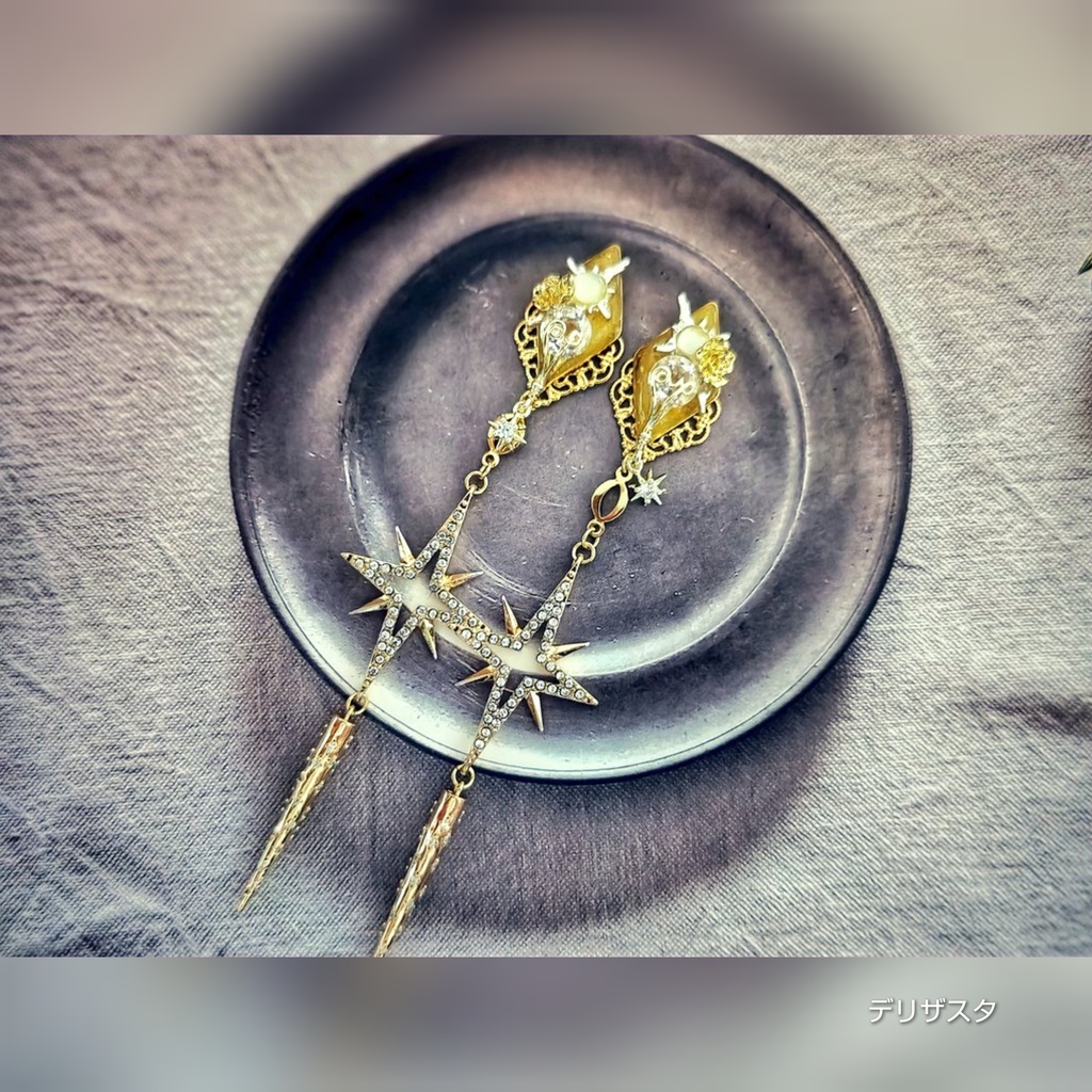 SALE始めました! 非公式 マッシュル キャラクター イヤリングピアス