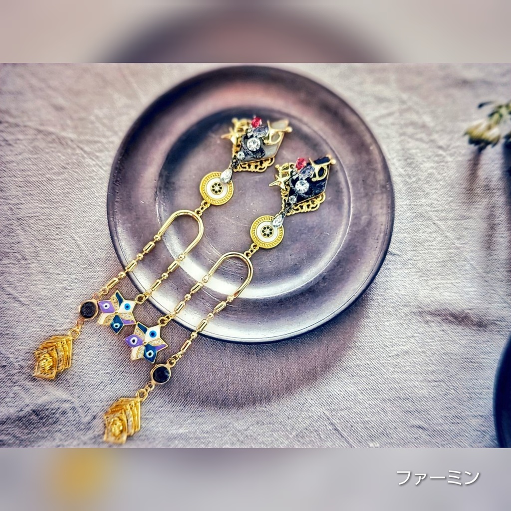 SALE始めました! 非公式 マッシュル キャラクター イヤリングピアス