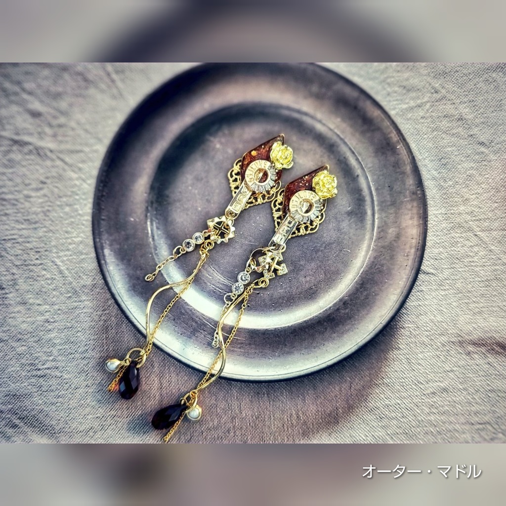 SALE始めました! 非公式 マッシュル キャラクター イヤリングピアス