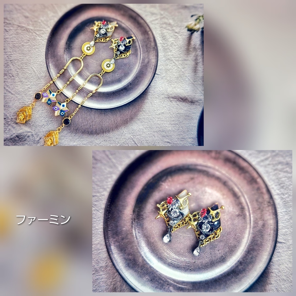 SALE始めました! 非公式 マッシュル キャラクター イヤリングピアス