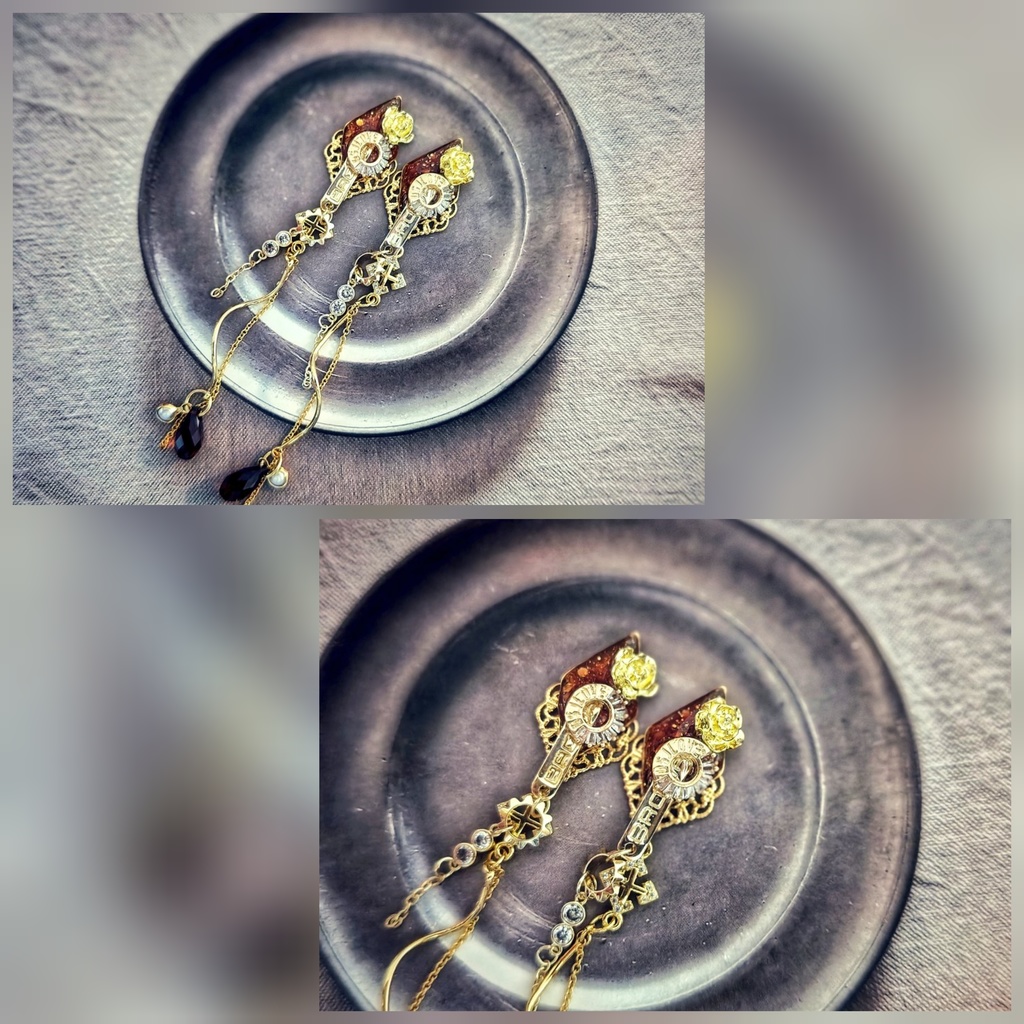 SALE始めました! 非公式 マッシュル キャラクター イヤリングピアス