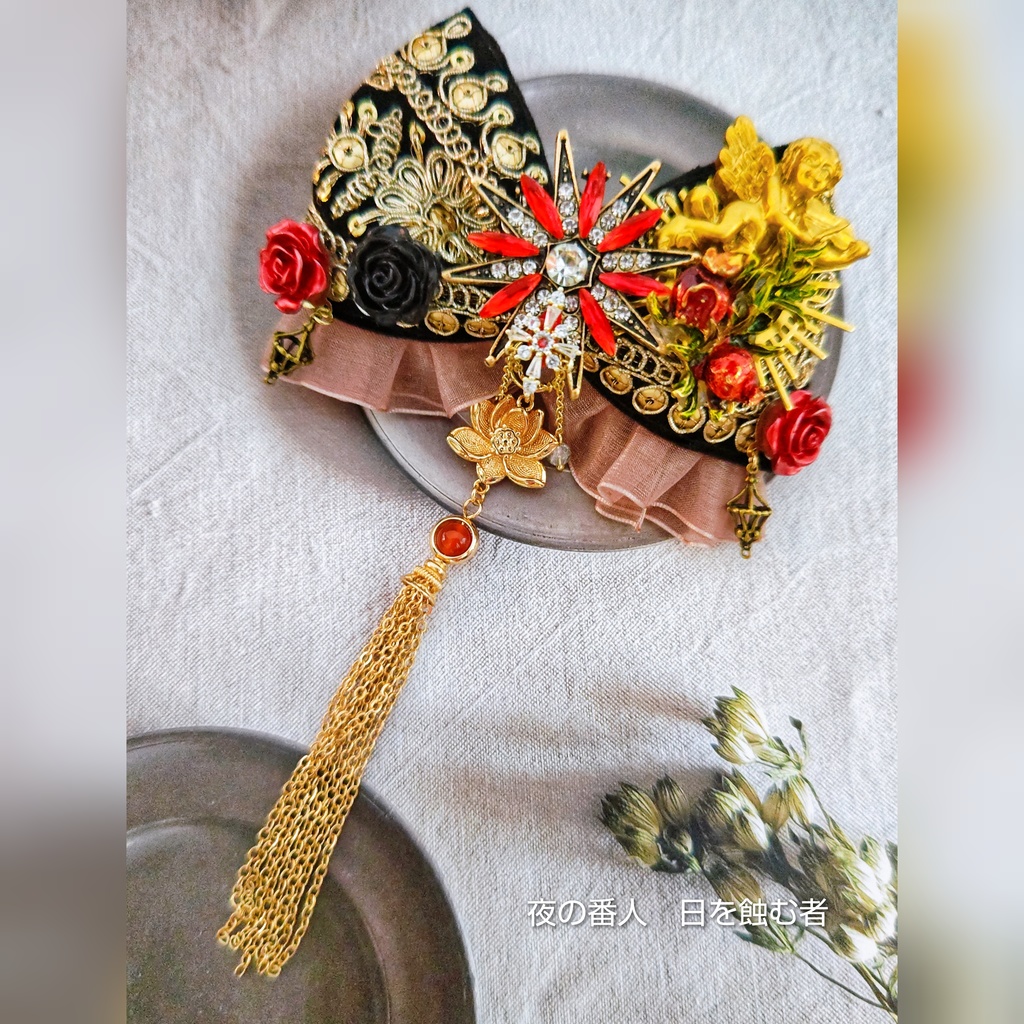 SALE始めました! 非公式 第五人格 リボンブローチ ハンター