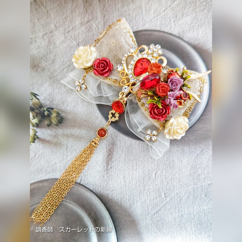 SALE始めました! 非公式 第五人格 リボンブローチ サバイバー