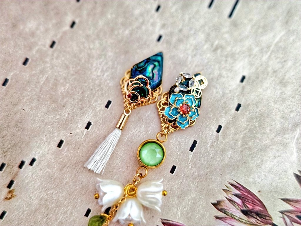 非公式 忍たま乱太郎 イメージ イヤリングピアス