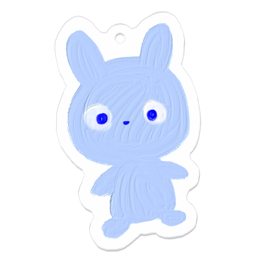うさぎさんキーホルダー ദ്ദി ˃ ᵕ ˂ )