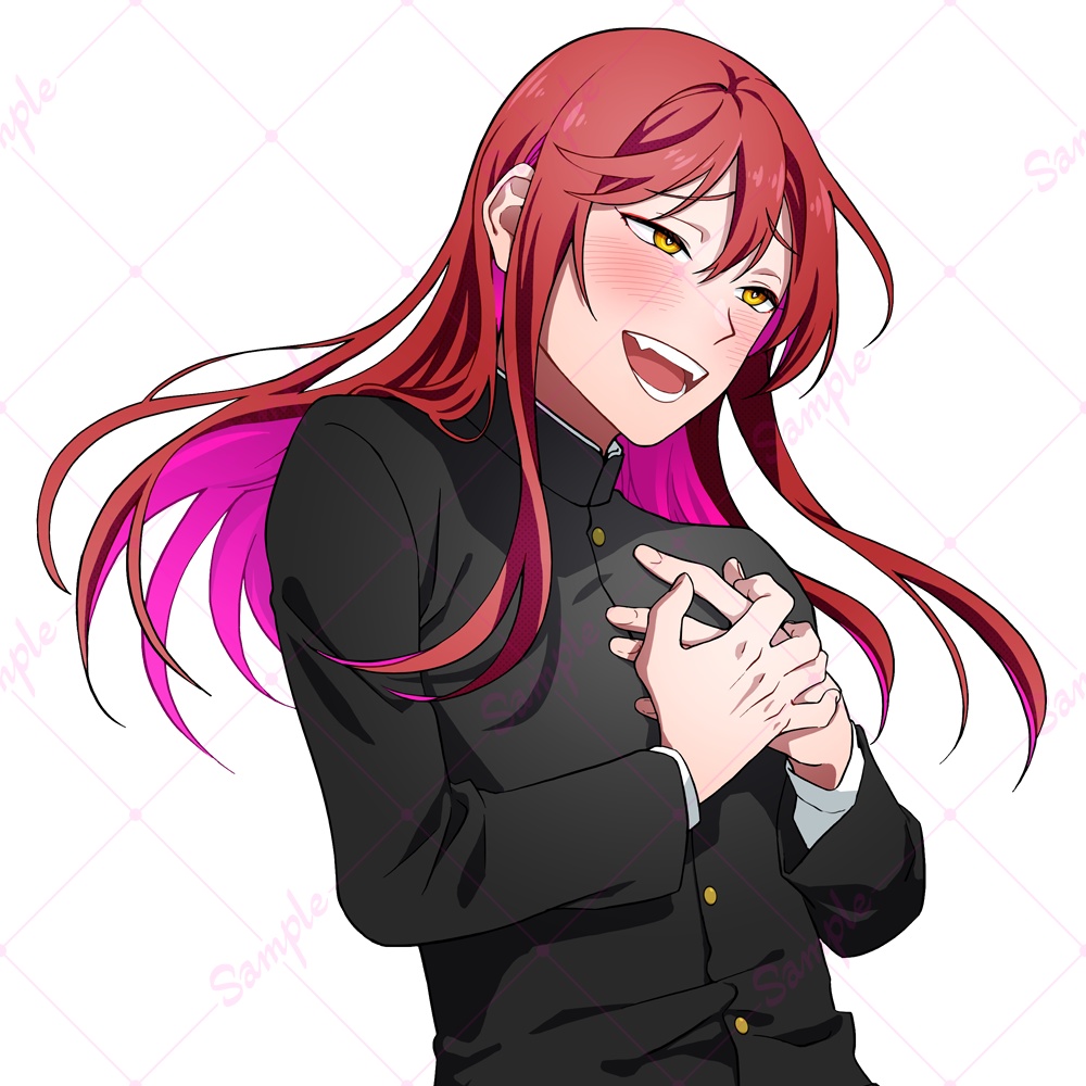 【受注生産】白衣桃+&メロつきスクラ【アクリルスタンド】