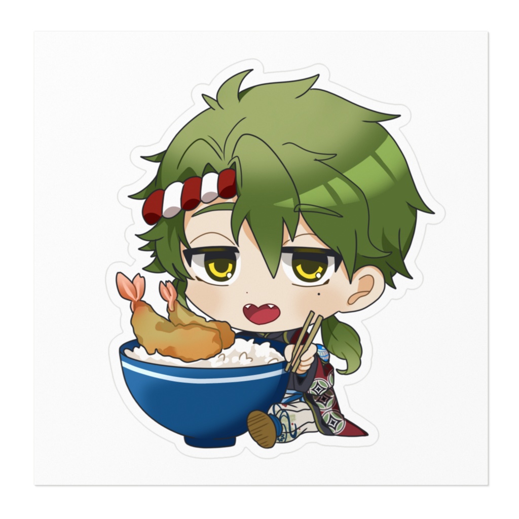 天丼ステッカー