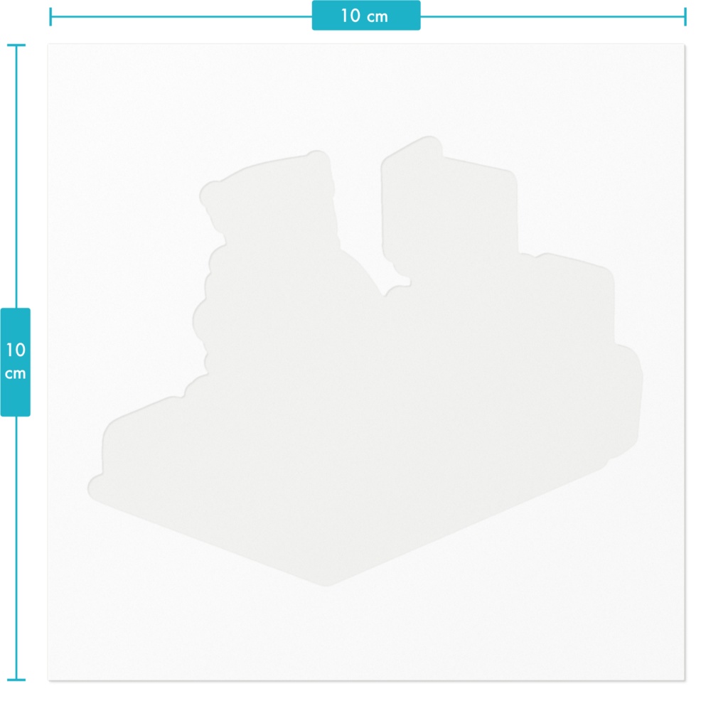 ネコと豆腐配達 ステッカー