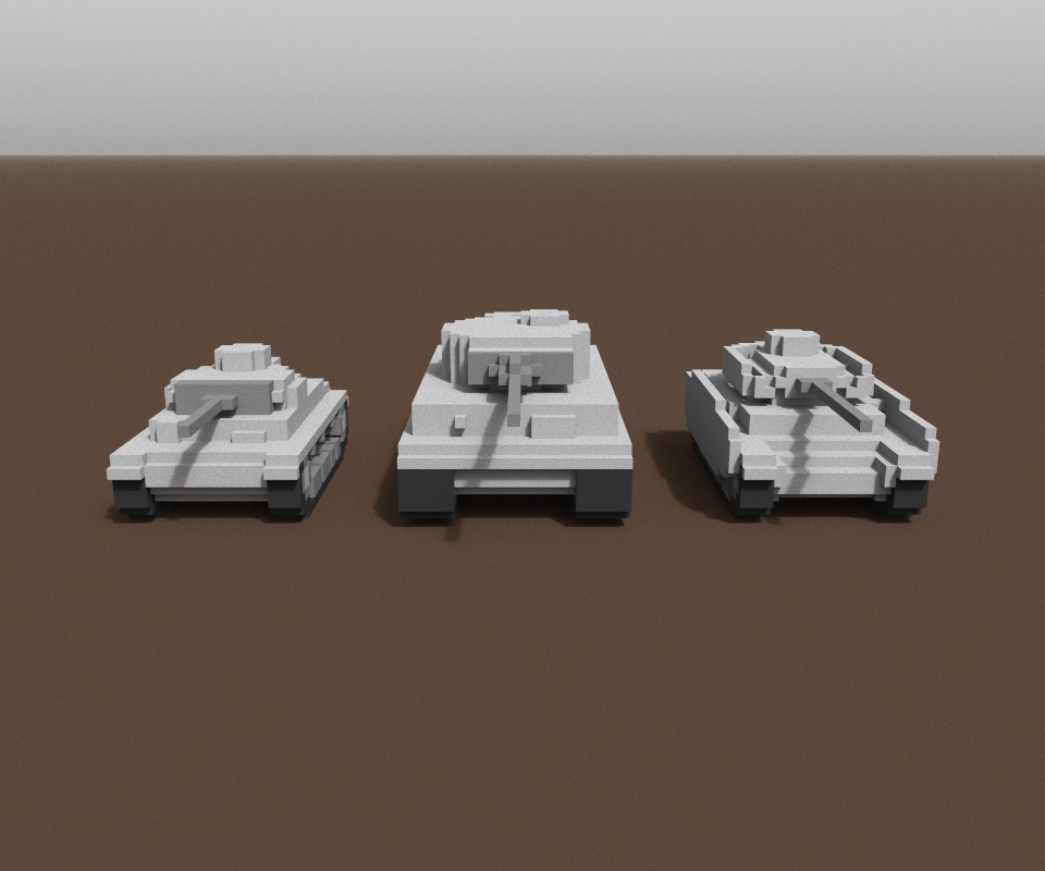 ボクセル戦車 独ソ戦編 お試し版