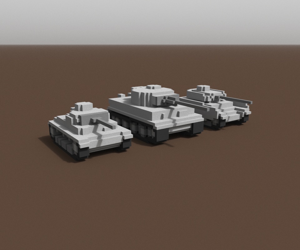 ボクセル戦車 独ソ戦編 お試し版