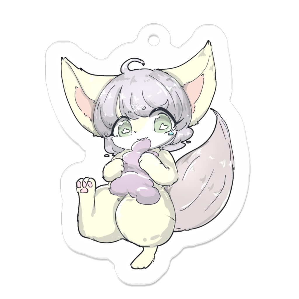 ティーダアミ アクリルキーホルダー(くもはみ)